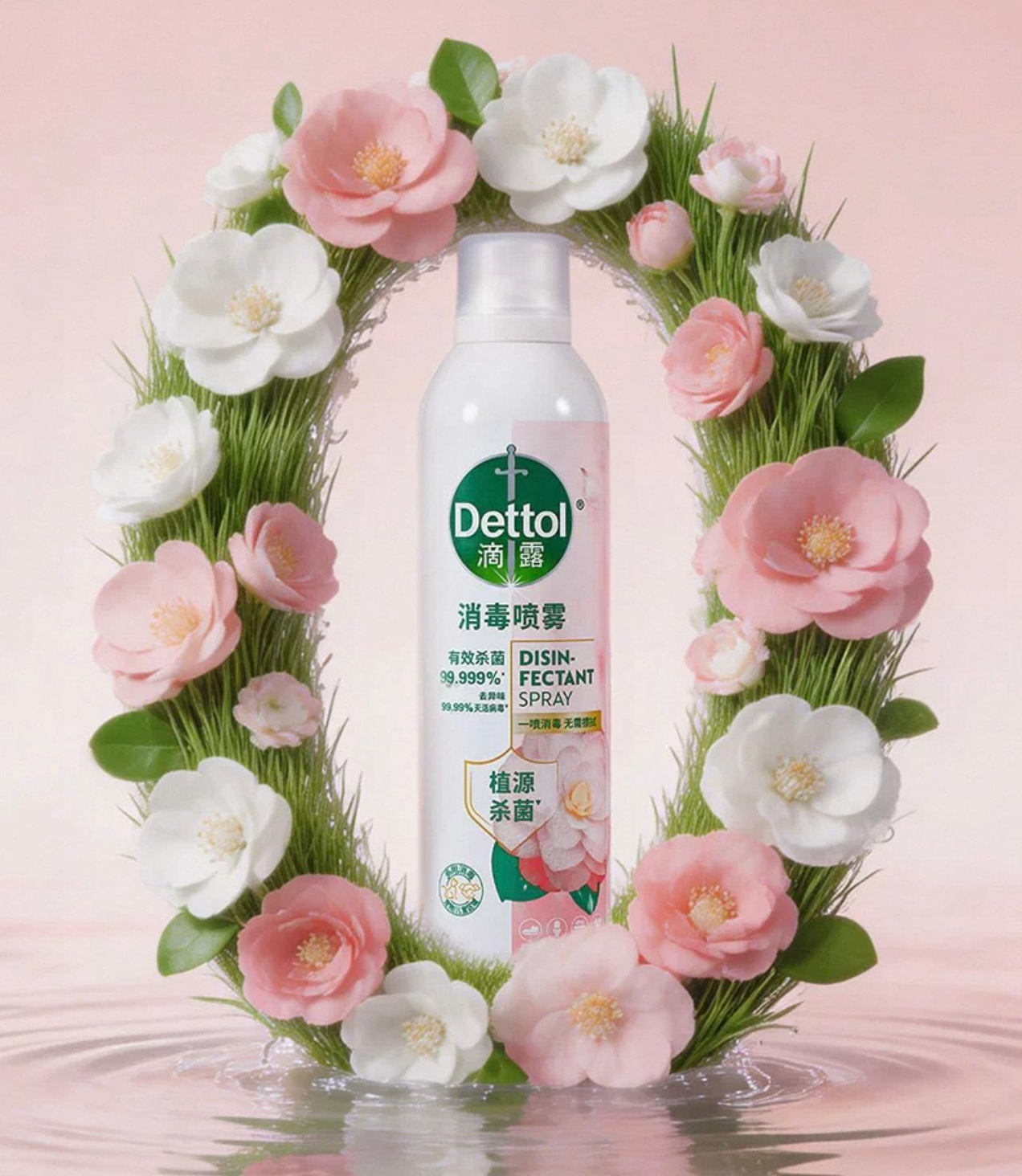 Dettol Fragrance Disinfectant Spray | 滴露香氛消毒喷雾(380ml)